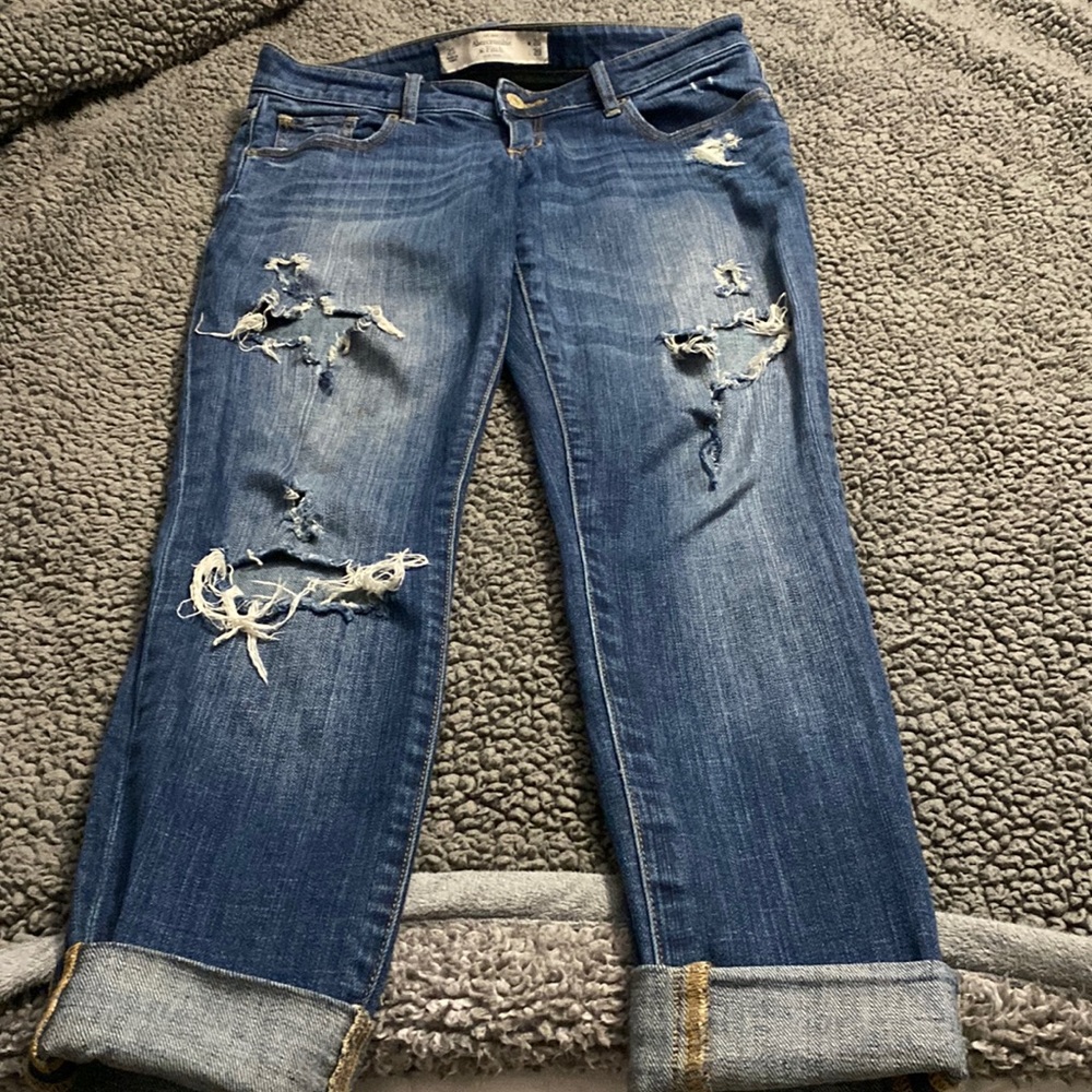 A&F super skinny jeans